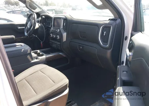 2021 GMC Sierra 1500 4Wd Standard Box Elevation from USA, damaged, VIN 1GTV9CETXMZ192870